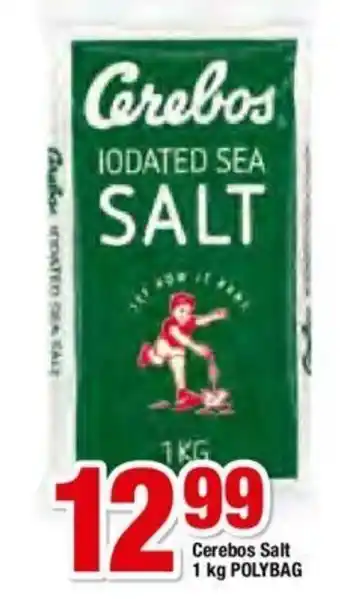 OK Foods Cerebos Salt 1kg Polybag offer