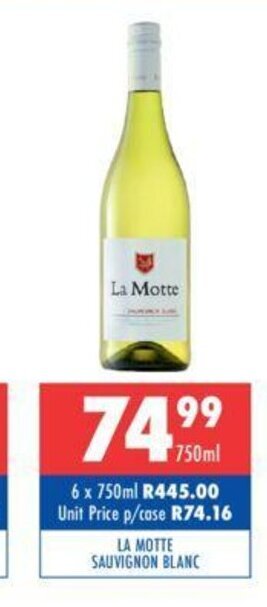 La Motte Sauvignon Blanc 750ml
