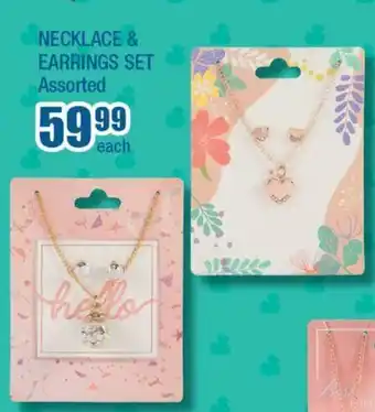 The Crazy Store Necklace & Earrings Set Assorted offer