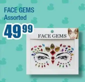 The Crazy Store Face Gems Assorted offer