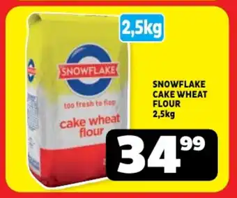 Usave Snowflake cake wheat flour offer