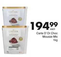 Save Carte D'Or Choc Mousse Mix offer