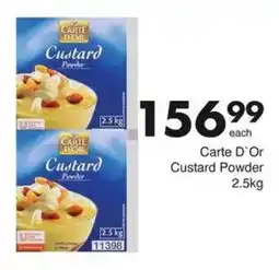 Save Carte D'Or Custard Powder offer