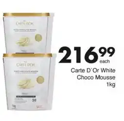 Save Carte D'Or White Choco Mousse offer
