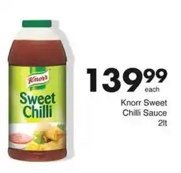 Save Knorr Sweet Chilli Sauce offer