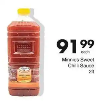 Save Minnies Sweet Chilli Sauce offer