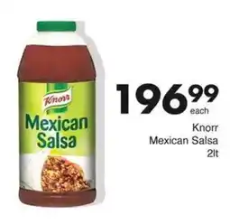 Save Knorr Mexican Salsa offer