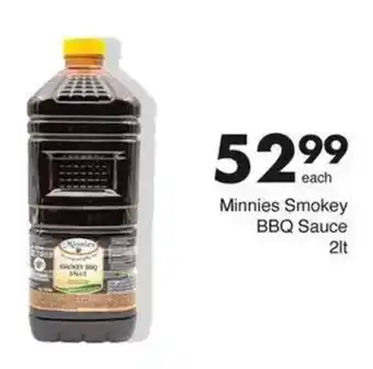 Save Minnies Smokey BBQ Sauce offer