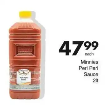 Save Minnies Peri Peri Sauce offer
