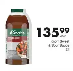 Save Knorr Sweet & Sour Sauce offer
