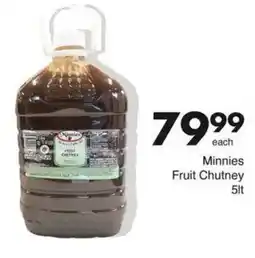 Save Minnies Fruit Chutney offer