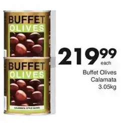Save Buffet Olives Calamata offer