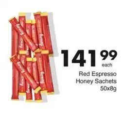 Save Red Espresso Honey Sachets offer