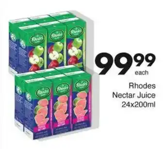 Save Rhodes Nectar Juice offer