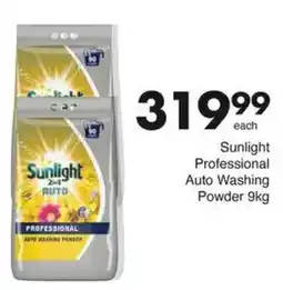 Save Sunlight Professional Auto Washing Powder offer