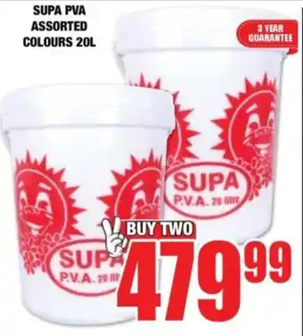 Boxer Supa pva assorted colours offer