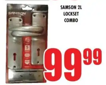 Boxer Samson 2l lockset combo offer