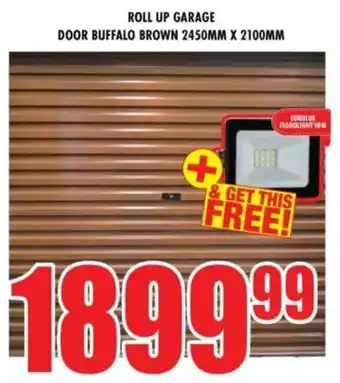 Boxer Roll up garage door buffalo brown offer