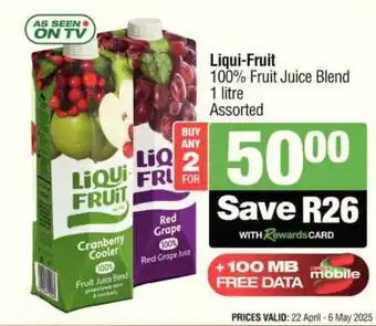 Spar Liqui Fruit offer