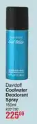 Dis-Chem Davidoff Coolwater Deodorant Spray-150ml offer