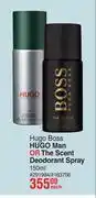 Dis-Chem Hugo Boss Hugo Man Or The Scent Deodorant Spray-150ml Each offer