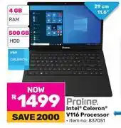 Game Proline Intel Celeron V116 Processor offer