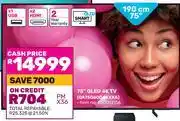 Game Samsung 190cm (75) QLED 4K TV QA75Q60DAKXXA offer