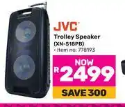 Game JVC Trolley Speaker XN-518PB offer