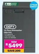 Game Defy 13 Place Dishwasher DDW 242 offer