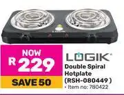 Game Logik Double Spiral Hotplate RSH-080449 offer