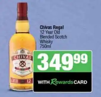 Spar Tops CHIVAS REGAL offer