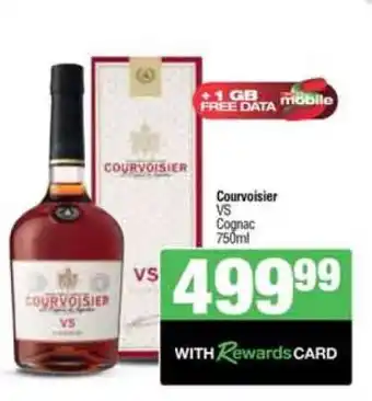 Spar Tops Courvoisier VS Cognac offer