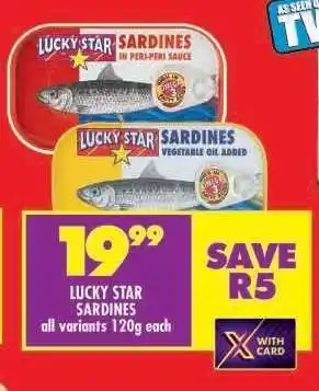 Shoprite LUCKY STAR SARDINES offer