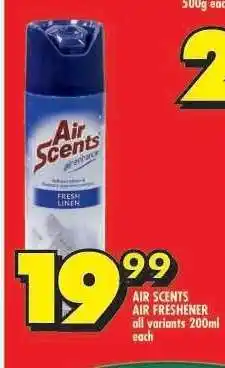 Shoprite AIR SCENTS AIR FRESHENER offer