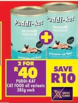 Shoprite Puddi-kat Cat Food offer