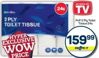 Pick n Pay Hypermarket PnP 2 Ply Toilet Tissue 24s offer