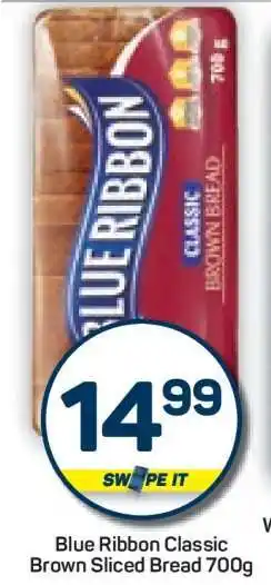 Pick n Pay Hypermarket Blue Ribbon Classic Brown Sliced Bread 700g offer