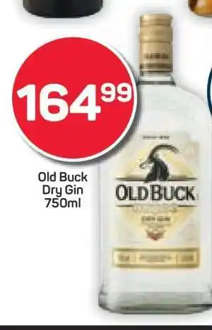 Pick n Pay Hypermarket OLD BUCK DRY GIN offer