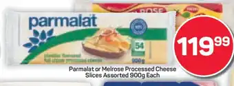 Pick n Pay Hypermarket Parmalat or Melrose Processed Cheese Slices offer