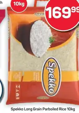 Pick n Pay Hypermarket Spekko Long Grain Parboiled Rice 10kg offer
