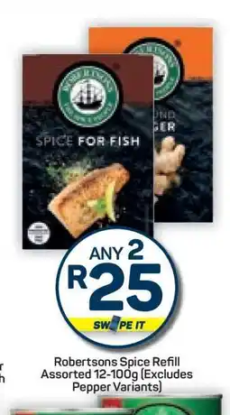 Pick n Pay Hypermarket Robertsons Spice Refill offer