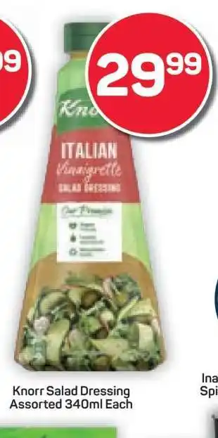 Pick n Pay Hypermarket Knorr Salad Dressing Assorted offer