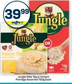 Pick n Pay Hypermarket Jungle Oats or Instant Porridge offer