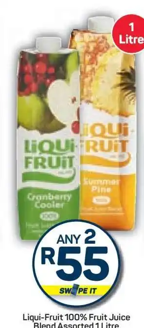 Pick n Pay Hypermarket LIQUI-FRUIT 100% Fruit Juice Blend Assorted offer
