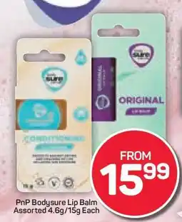 Pick n Pay Hypermarket PnP Bodysure Lip Balm offer