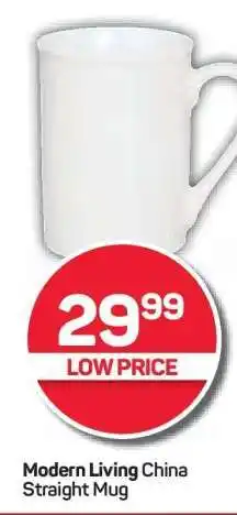 Pick n Pay Hypermarket Modern Living China Straight Mug offer