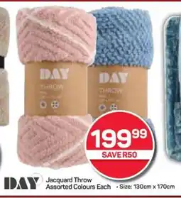 Pick n Pay Hypermarket Jacquard Throw offer