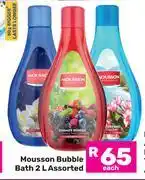 Game Mousson Bubble Bath Assorted-2L Each offer