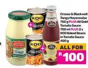 Game Crosse & Blackwell Tangy Mayonnaise-750g All For offer