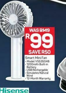 Pick n Pay Smart mini fan offer